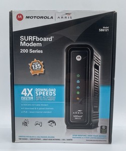 Motorola Arris SURFboard 200 Series Modem de câble (SB6121) - noir - neuf