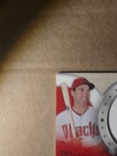 2014 Topps Commemorative Team Logo Patch Of Paul Goldschimdt #CP-29...