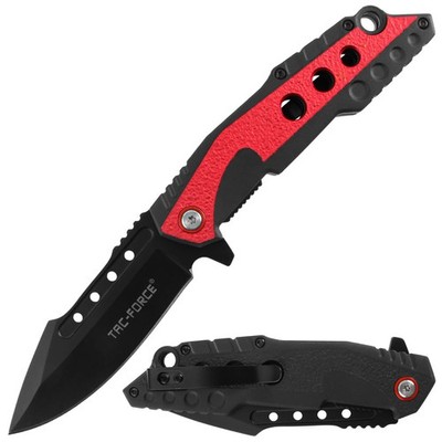 8.50'' Tac-Force Spring Assisted Knife w/Anodized Aluminum Handle
