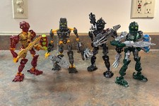 LEGO Bionicle Toa Inika Lot (4 sets) - 8727, ...