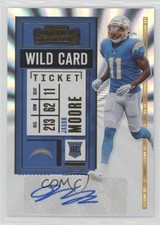 2020 Panini Contenders Rookie Wild Card Ticket Jason Moore #231 Auto 04tw. rookie card picture