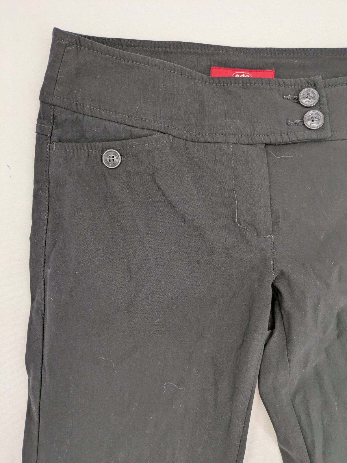 EDC by Esprit Damen Schlaghose Gr 36 schwarz Stretch Low Rise Regular Hose image 4