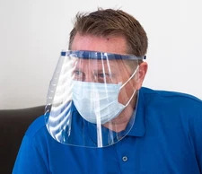 Quality Reusable Face Shield | Eastar Copolyester | FDA Compliant | MADE IN USA
