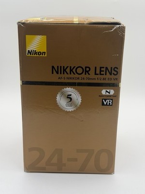 Nikon NIKKOR AF-S 24-70mm F/2.8E ED VR Lens for sale online | eBay