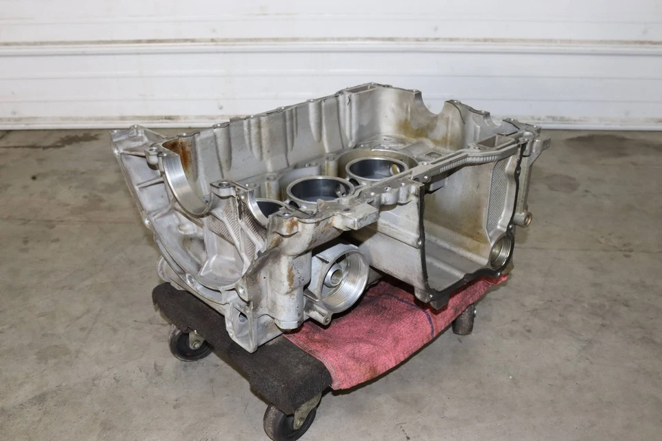 Porsche Boxster 2007-2008 2,7 L - bloque corto del motor derecho / cárter Foto 3 de 4