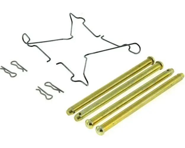 💎 Pastillas de freno delanteras de cerámica Toyota Sequoia 2003-2007 con herrajes Posi silenciosas Foto 3 de 4