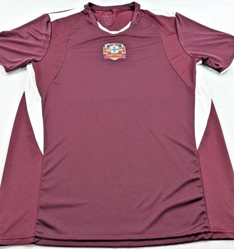 Maillot de foot Portugal Globe International adulte grand marron/blanc - NEUF - LIVRAISON 24H - Photo 2/10