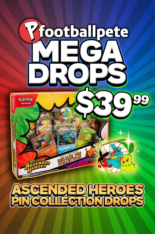 🦸ASCENDED HEROES DELUXE PIN COLLECTIONS @ $39.99!!🦸‍♂️