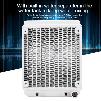 Professionelle PC Wasserkühlung Aluminium Radiator 12cm/4.7in Installationspo