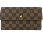 Authentic Louis Vuitton Damier Porte Tresor International Trifold Long Wallet — photo 1