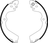 Hella Pagid Bremsbackensatz 8DB 355 022-111 FüR NV200 Nissan Evalia Bus Dci 110