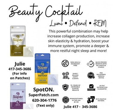 Super Patch | Nail,Hair, Skin-5 days of Lumi,Defend&Rem to get your Glow back!