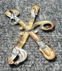 ORIGINAL 9th CAVALRY BUFFALO SOLDIERS LARGE INSIGNIA FOR KEPI-SLOUCH HAT — photo 3
