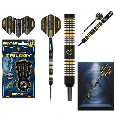 WINMAU MvG Trilogy Steeldart Profis Amateure Dart Michael van Gerwen Steel Dart