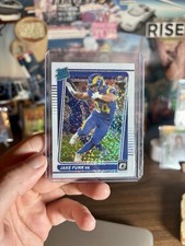 2021 Panini Donruss Optic White Spark - Rated Rookie Jake Funk #295 (RC)