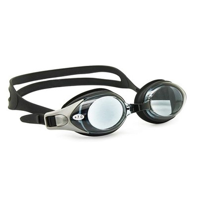 EnzoDate Schwimmbrille + 1 bis + 8, -1 bis -8, Anti-Beschlag UV-Schutz Wasser...