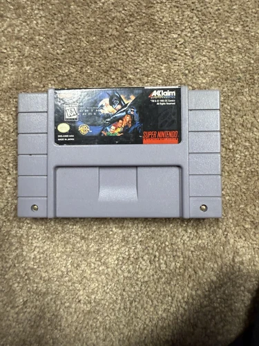 Super Nintendo SNES Batman Forever Original Game Cartridge