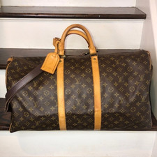 Louis Vuitton Monogram 22 Duffle Bag Leather ...