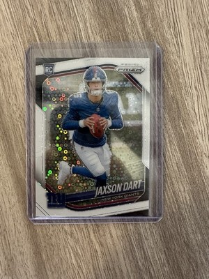 2025 Panini Prizm Football Jaxson Dart White Disco Prizm #332