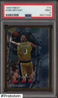 1996 Topps Finest #74 Kobe Bryant LA Lakers RC Rookie HOF PSA 9 LOOKS GEM