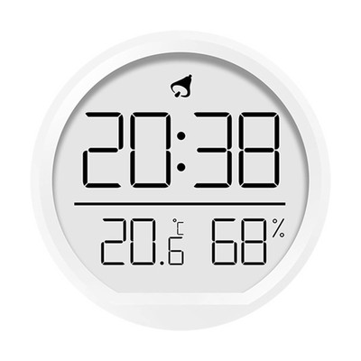 Modern Multi function Clock with Easy Temperature Humidity and Date Display