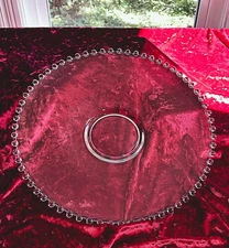 Imperial Candlewick 14" Torte Serving Plate (Small Center) 400/92D,  '38-'67