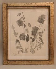 Siegward Sprotte (Potsdam 1913-2004 Kampen/Sylt) - Silberdistel - Zeichnung