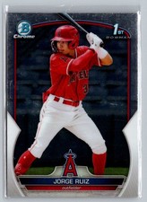 2023 Bowman #BCP-123 Jorge Ruiz Chrome Prospects