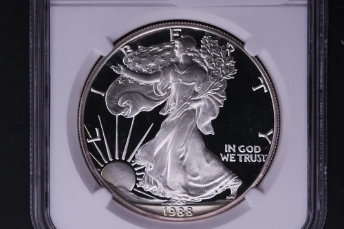 1988-S Proof American Silver Eagle $1. NGC PF-69., Store Sale #AE0017