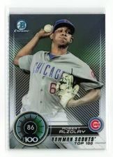 2018 BOWMAN TOP 100 ADBERT ALZOLAY #BTP-86 RC CUBS