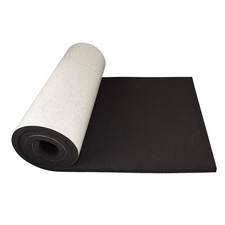 Foam Roll with Self Adhesive - Black, 60" x 8" x 1/2" Closed Cell Foam Rubber...