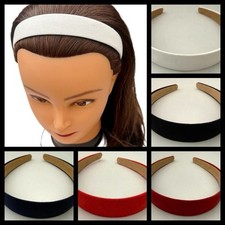 NEW WIDE 1-inch FAUX SUEDE HEADBAND SELECT COLOR FREE USA SHIPPING