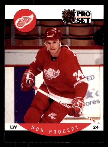 Bob Probert #76 1990 Pro Set card