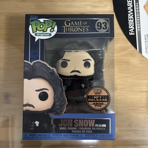 Funko Pop! Digital: Game Of Thrones - Jon Snow (Wildling) #93 - 4500 Pcs