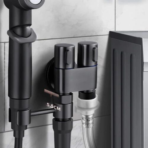 Bathroom Fresh Wall Mounted Faucet Spray Set, Langgi Toilet Companion. - Picture 3 of 18