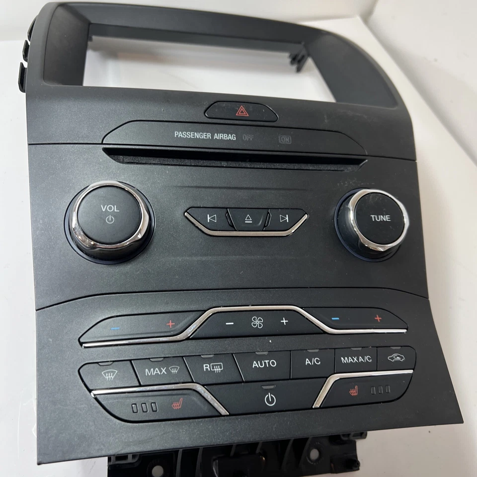 Ford Edge 2017 radio climatizador panel de control de temperatura ft4T-18E245-BK OEM Foto 3 de 4