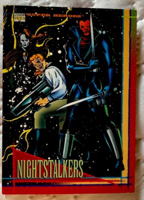 Nightstalkers 108 Marvel 1993 SkyBox Trading Card TCG CCG