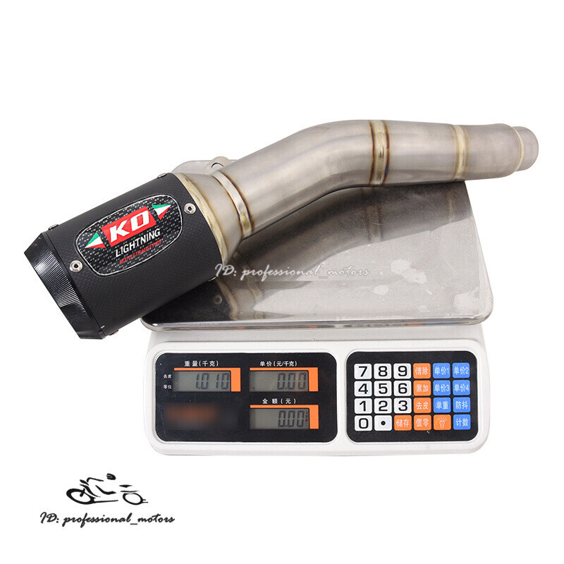 For Kawasaki Ninja ZX6R ZX636 2024-2025 Slip on Muffler Titanium