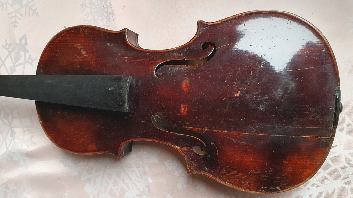 old 4/4 Violin violon 