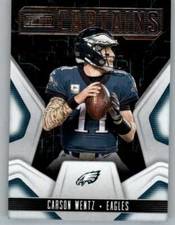 2020 Playbook Captains #3 Carson Wentz (ref 158999)