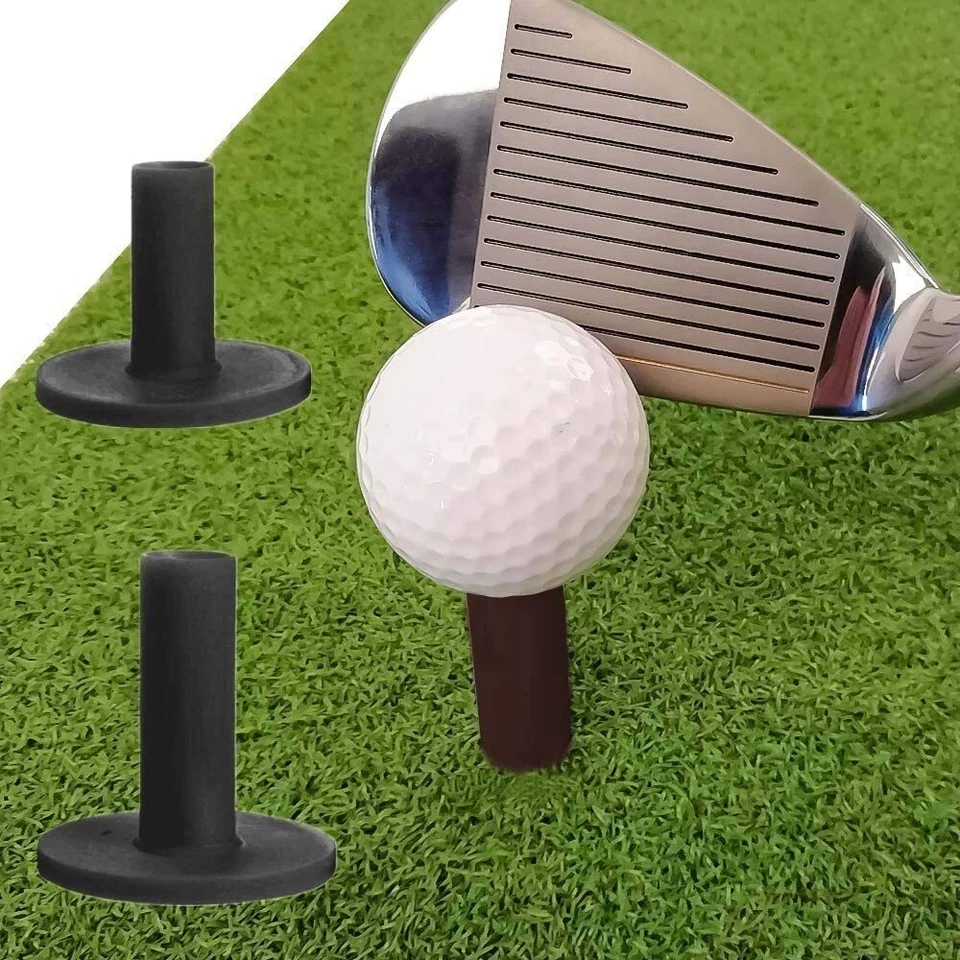Golf Tees Rubber Driving Range Mat Holder Value 5 Pack Size 1.5" 2" - Image 4 of 4