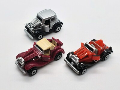Micro Machines Deluxe #9 Lot Ford 32 Vicky Duesy Packard 1931 Super 8