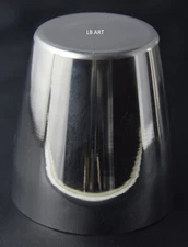 Small 3" Tall Stainless Steel Fused Glass Drape Floral Former Slumper Mold