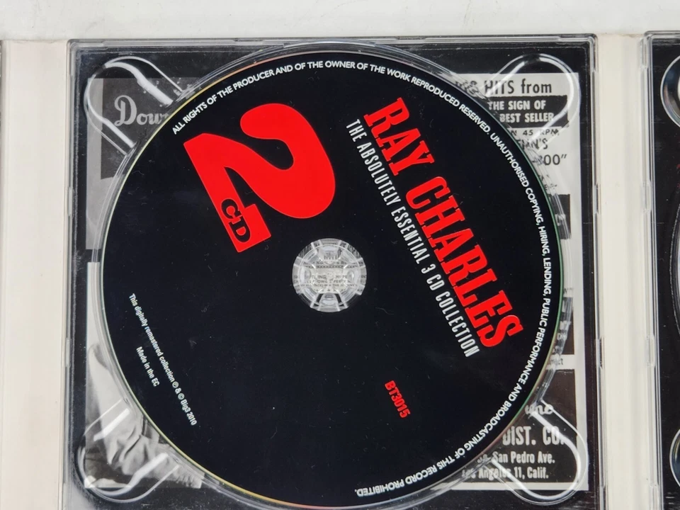 Absolutely Essential 3 CD Collection by Ray Charles (CD, 2010) - Image 3 of 4