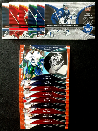 08-09 MCDONALD'S UPPER DECK SET COMPLET AVEC COUPE TRANSPARENTE (80 CARTES) NRMNT+ 93745 - Photo 3 sur 5