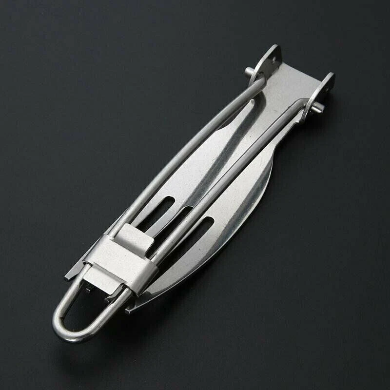 3PCS Stainless Foldable Knife Spoon Fork Travel Camping Picnic Folding Utensil - image 4 of 4