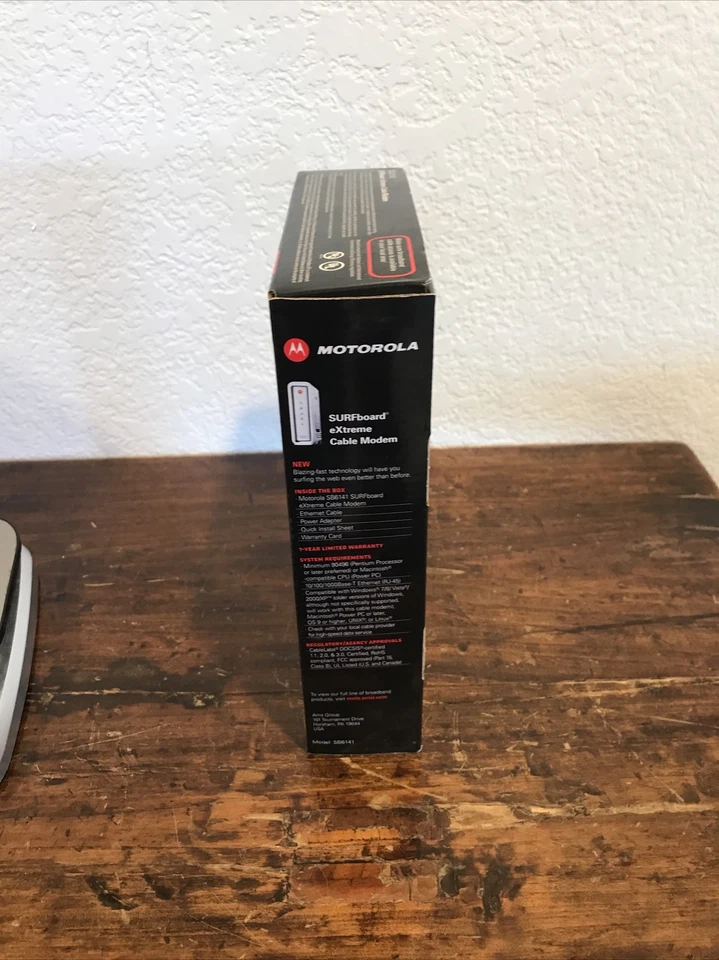 New Motorola Surfboard Extreme Cable Modem SB6141 DOCSIS 3.0 - Image 3 of 4