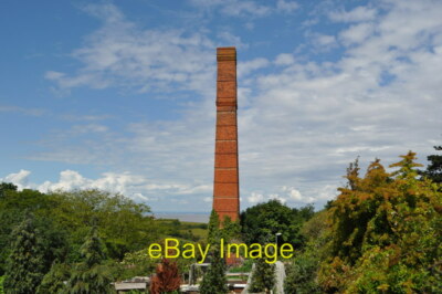 Photo 6x4 Watchet Paper Mill Chimney The chimney was built up here to pro c2011