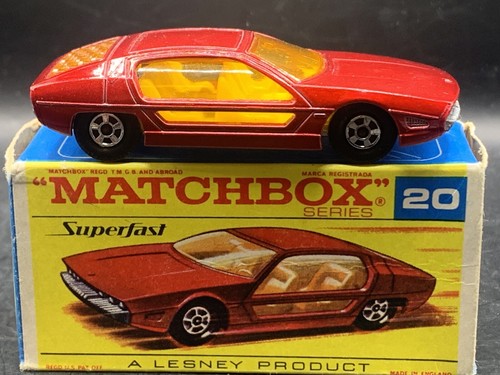 Matchbox Superfast MB20-A1: Lamborghini Marzal MINT in Type F Box - Picture 2 of 7
