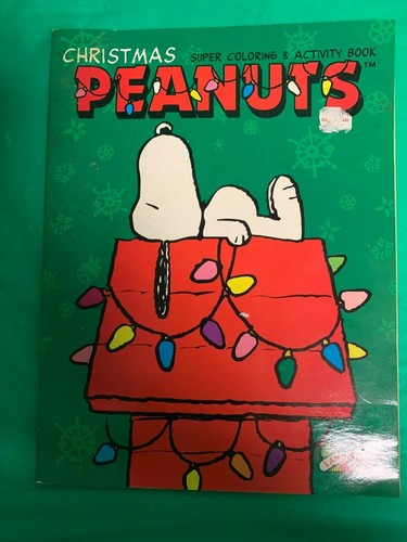 Snoopy Playschool puzzle - 8 pcs 2 coloring books & 12 additional items-vintage - Picture 3 of 12